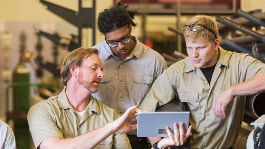 Fachgespräch Industriemeister Metall