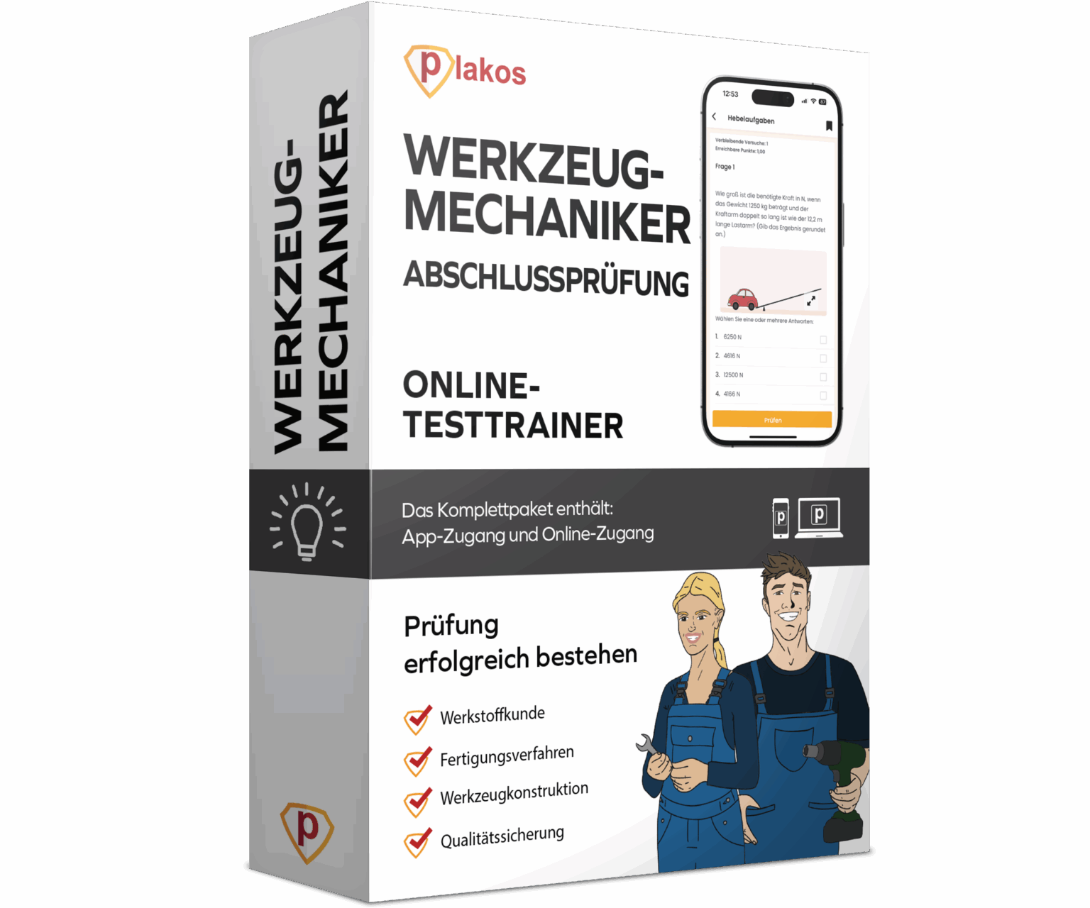 Werkzeugmechaniker Abschlussprüfung